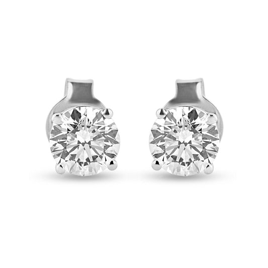 1.68ct Round Lab Diamond Stud Earrings - Harmony Bound